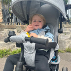 6 in 1 Kids Trike with Parent Handle, Canopy, 5-point Safety Belt, Storage, Footrest, Brake, for 1-5 Years