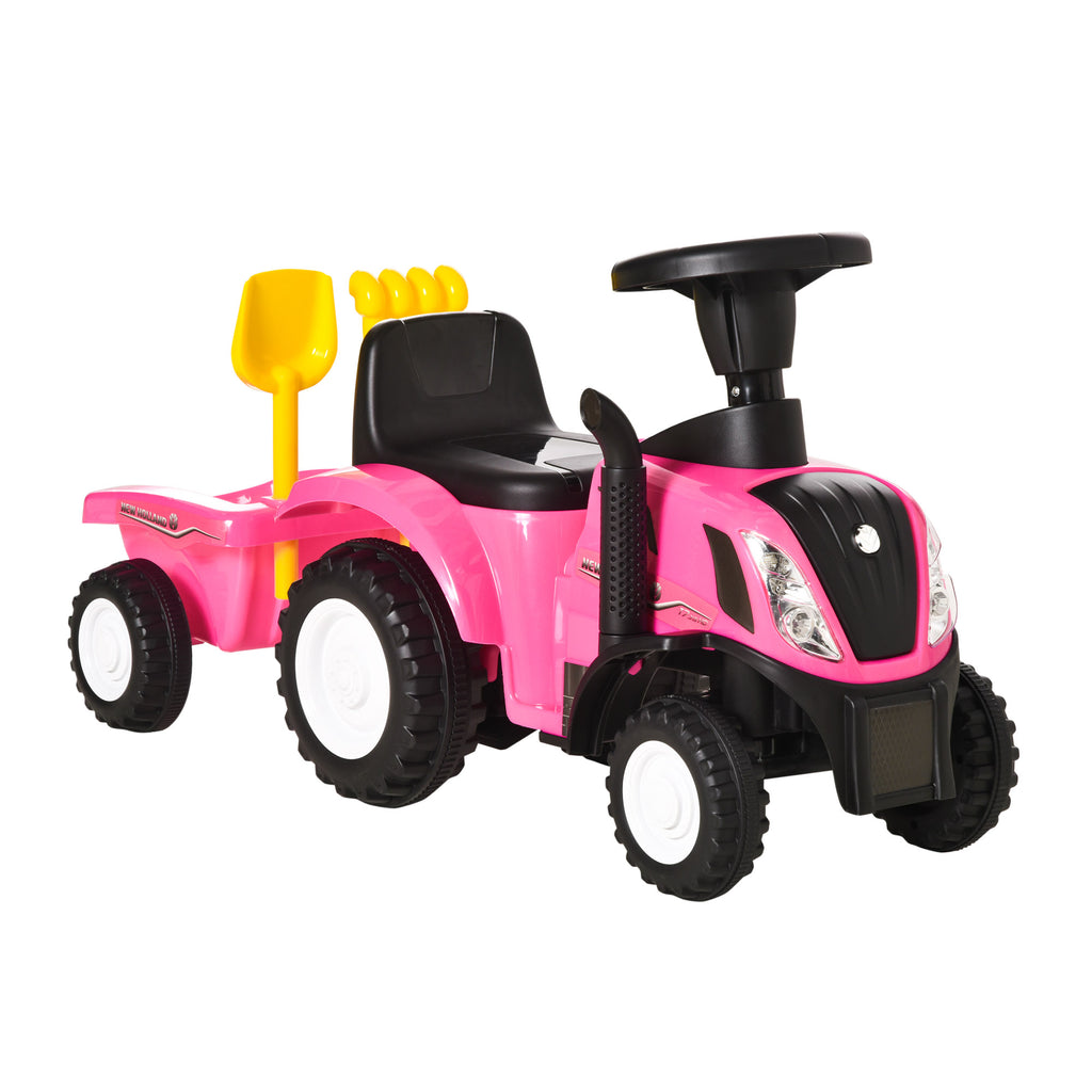 Ride-On Tractor, Toddler Walker, Foot-to-Floor Slide, for Ages 1-3 Years