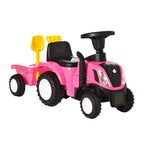 Ride-On Tractor, Toddler Walker, Foot-to-Floor Slide, for Ages 1-3 Years