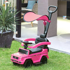 3 in 1 Kids Children Ride on Push Car Toddler Sliding Car G350 Licensed Walker Foot to Floor Slider Push-Along with Horn Steering Wheel NO POWER Manual