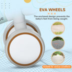 Kids Balance Bike for 1-3 Years Old with Adjustable Seat, Silent Wheels