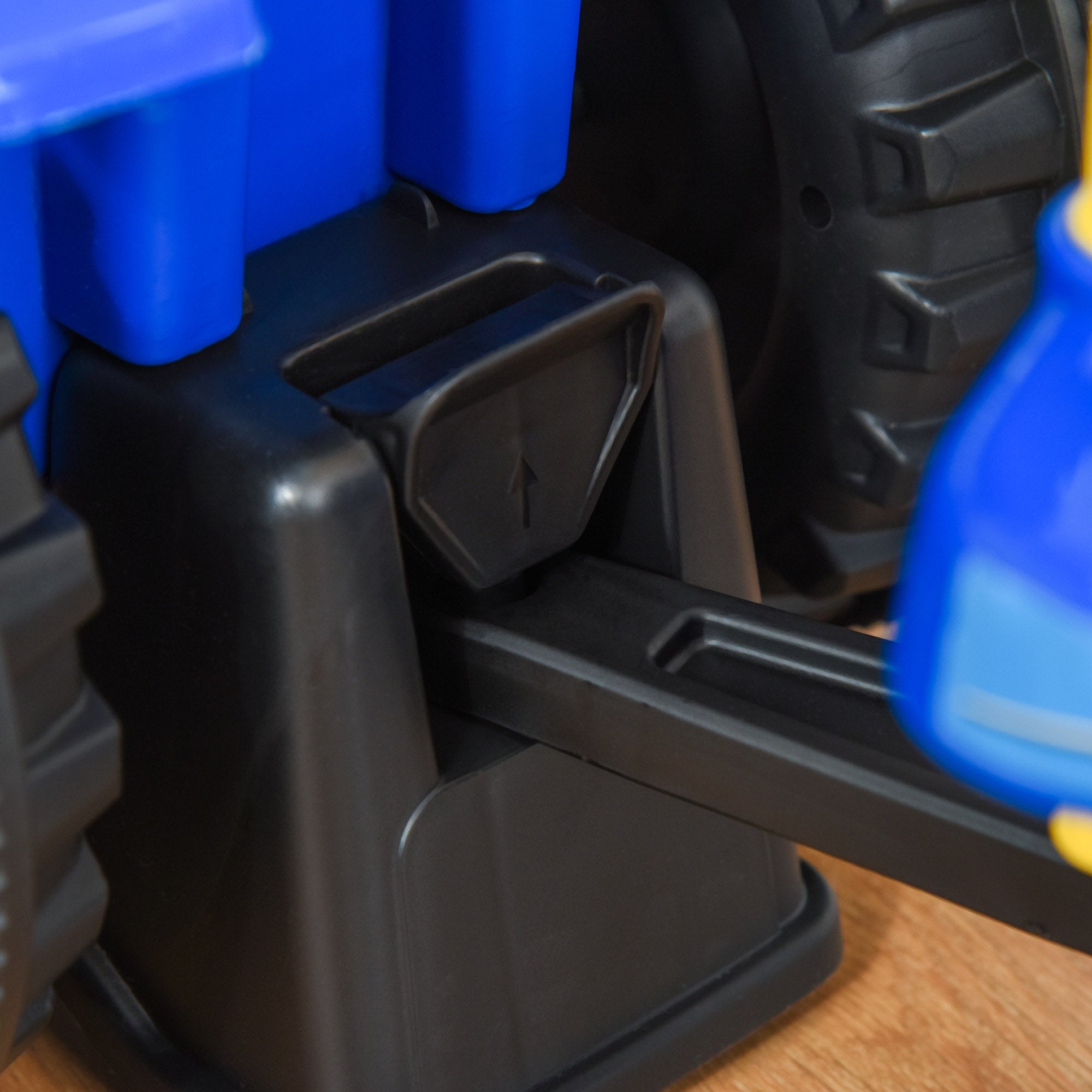 Ride On Tractor Toddler Walker Foot To Floor Slider w/ Horn Storage Steering Wheel for 1-3 Years Old