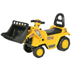 NO POWER 3 in 1 Ride On Toy Bulldozer Toddler Digger Excavator Scooter Storage Cart Toilet Pretend Play Construction Truck