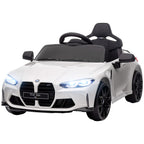 12V BMW Licensed Kids Car, with Easy Transport, Remote Control, Suspension, Music, Horn, LED Lights
