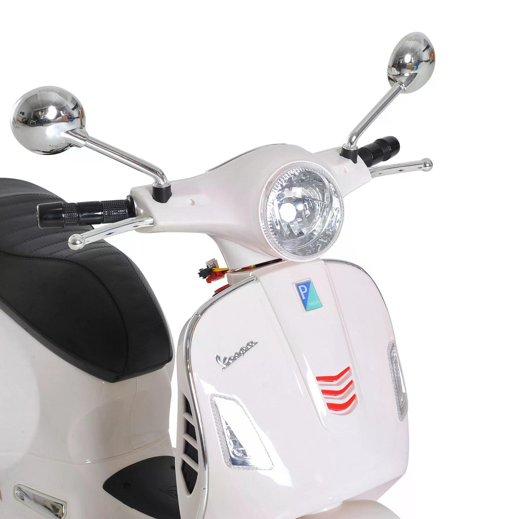 Kids Ride On Vespa Motorcycle W/LED Lights