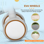 Kids Balance Bike for 1-3 Years Old with Adjustable Seat, Silent Wheels