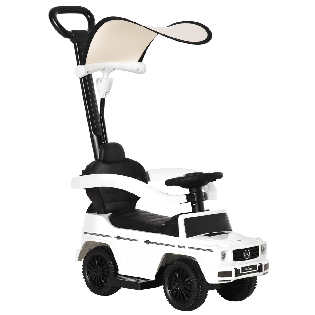 3 in 1 Kids Children Ride on Push Car Toddler Sliding Car G350 Licensed Walker Foot to Floor Slider Push-Along with Horn Steering Wheel NO POWER Manual