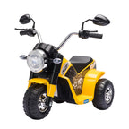 6V Kids Electric Motorbike 3 Wheels Ride On Toy with Horn Headlights Realistic Sounds for Girl Boy 18 - 36 Months