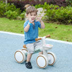 Kids Balance Bike for 1-3 Years Old with Adjustable Seat, Silent Wheels