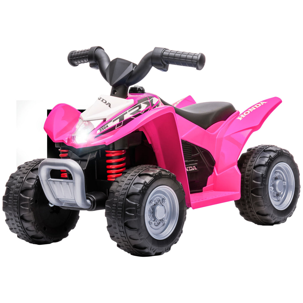 Honda Licensed Kids Electric Quad Bike, 6V ATV Ride On for Ages 1.5-3 Years