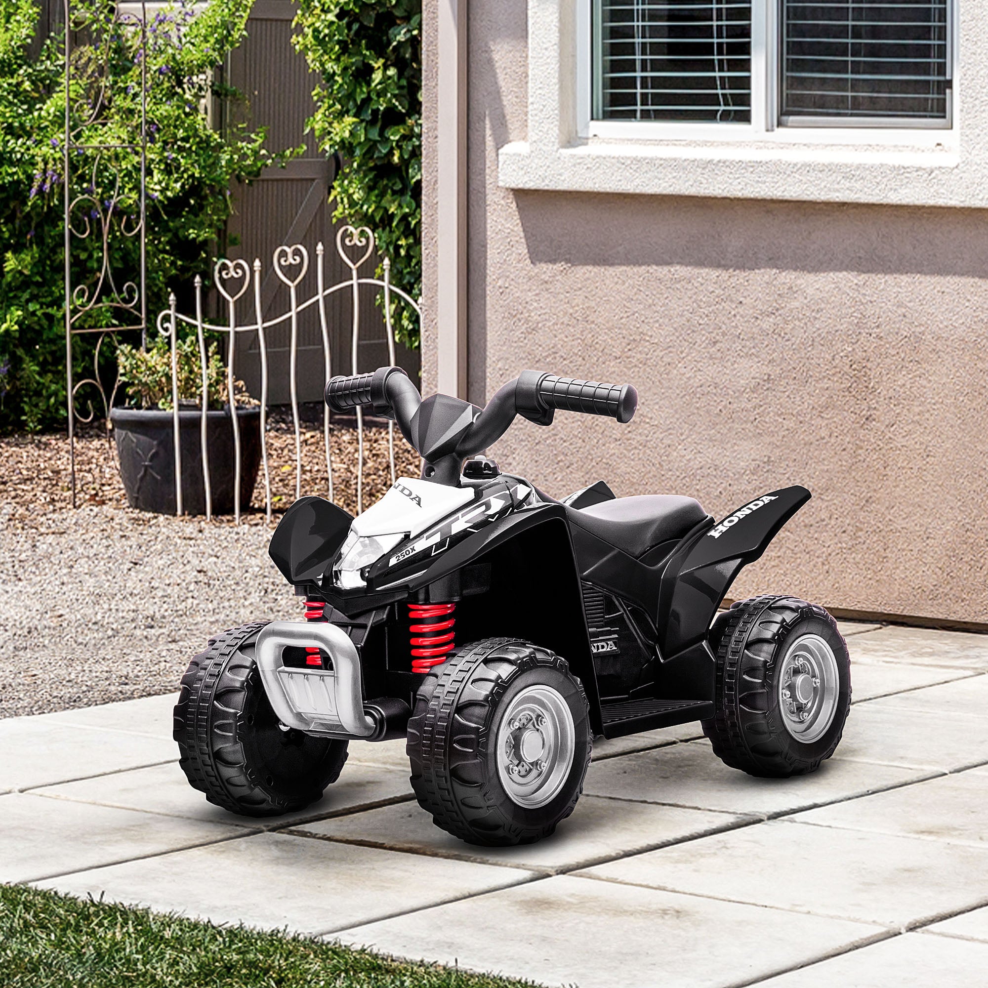Honda Licensed Kids Electric Quad Bike, 6V ATV Ride On for Ages 1.5-3 Years