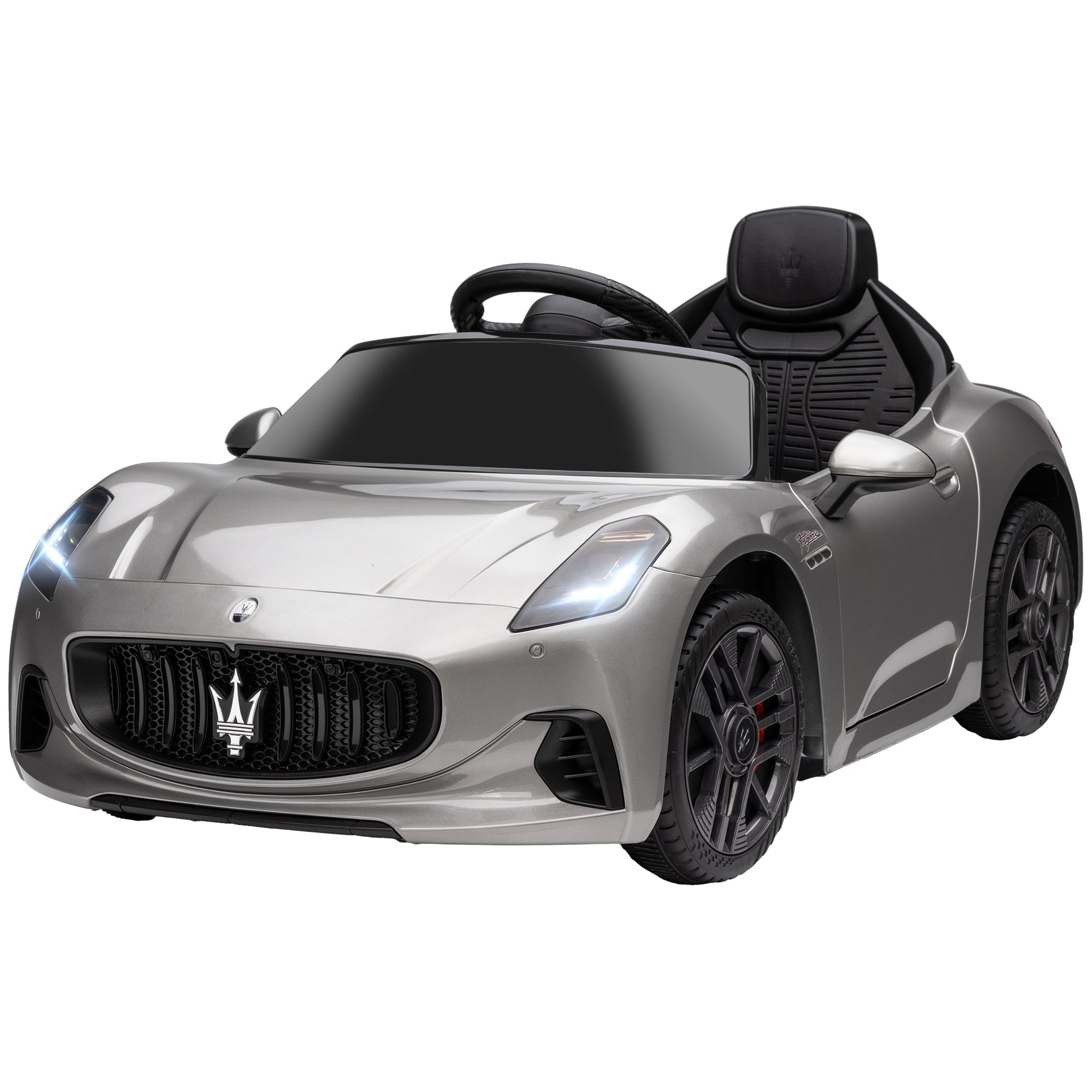12V Maserati Gran Turismo Folgore Lincesed Kids Electric Car with Remote Control, Soft Start