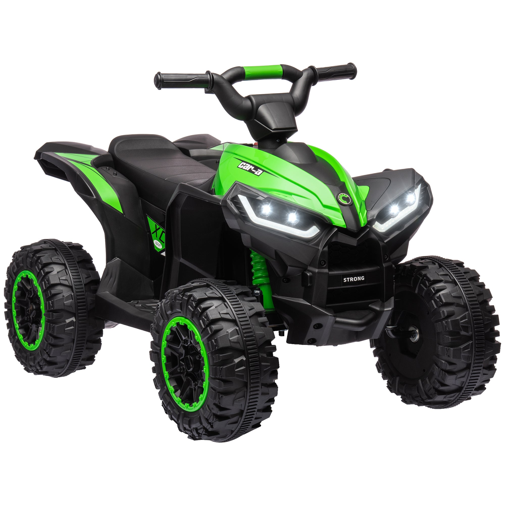 12V Ride-On Quad Bike, with Music, Horn, LED Lights, for Ages 3-5 Years