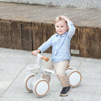 Kids Balance Bike for 1-3 Years Old with Adjustable Seat, Silent Wheels