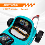 6V Electric Go Kart for Kids with Music, Light, Horn, for 3-5 Years