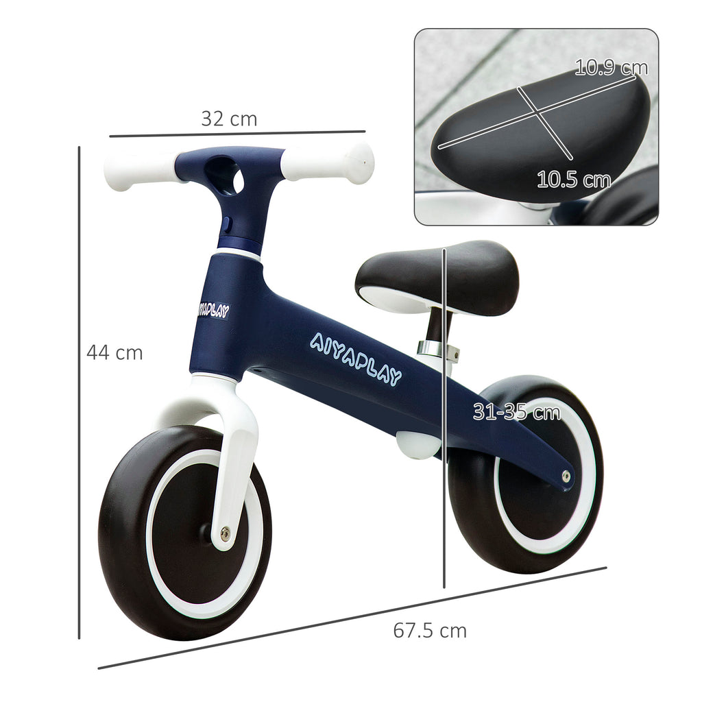 Baby Balance Bike, with Adjustable Seat, for 1.5-3 Years