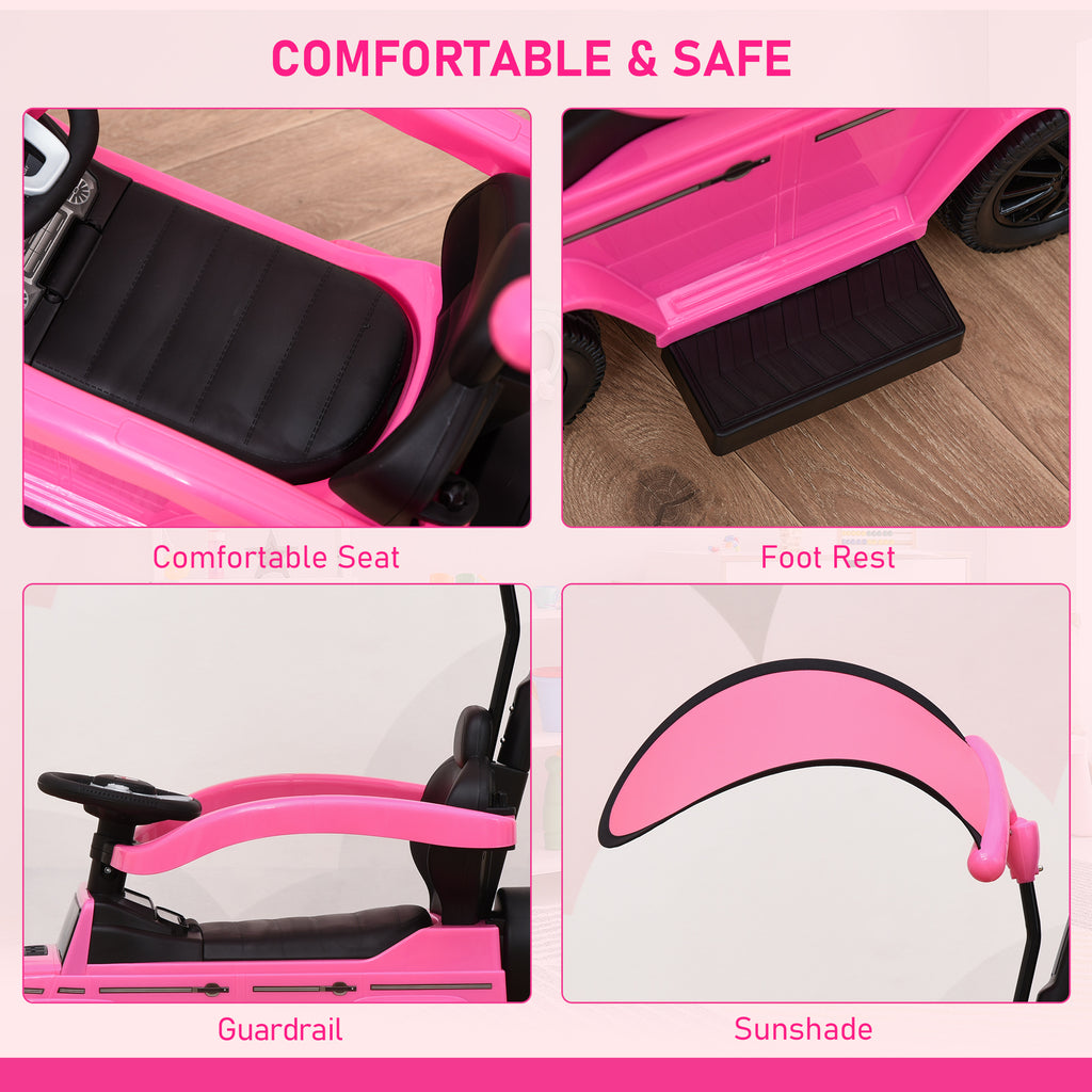 3 in 1 Kids Children Ride on Push Car Toddler Sliding Car G350 Licensed Walker Foot to Floor Slider Push-Along with Horn Steering Wheel NO POWER Manual