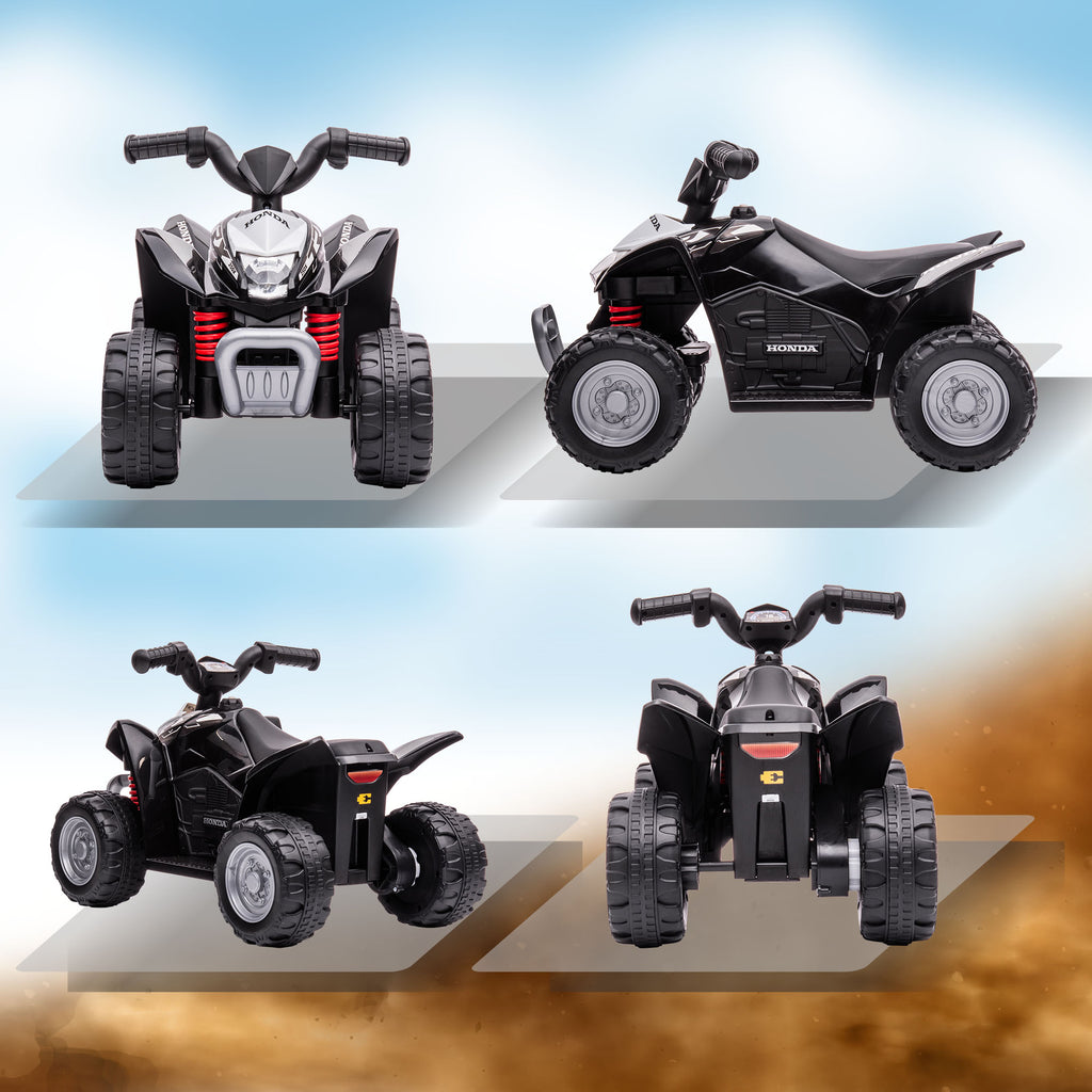 Honda Licensed Kids Electric Quad Bike, 6V ATV Ride On for Ages 1.5-3 Years