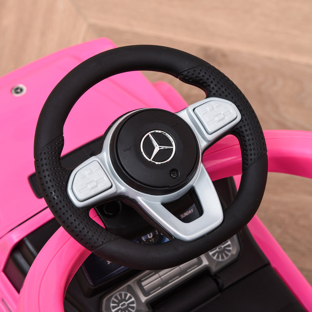 3 in 1 Kids Children Ride on Push Car Toddler Sliding Car G350 Licensed Walker Foot to Floor Slider Push-Along with Horn Steering Wheel NO POWER Manual