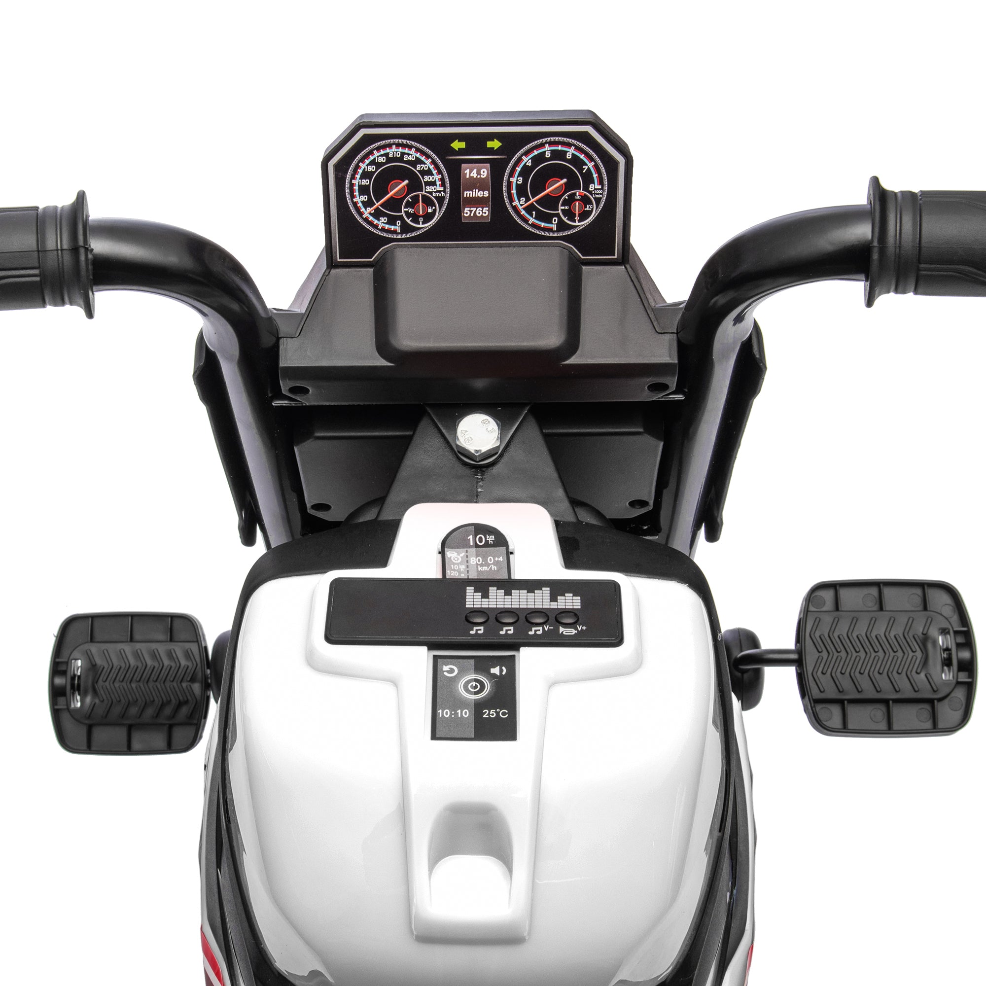 Motorcycle Design, 3 in 1 Toddler Trike, Sliding Car, Balance Bike with toy safety light, Music, Horn