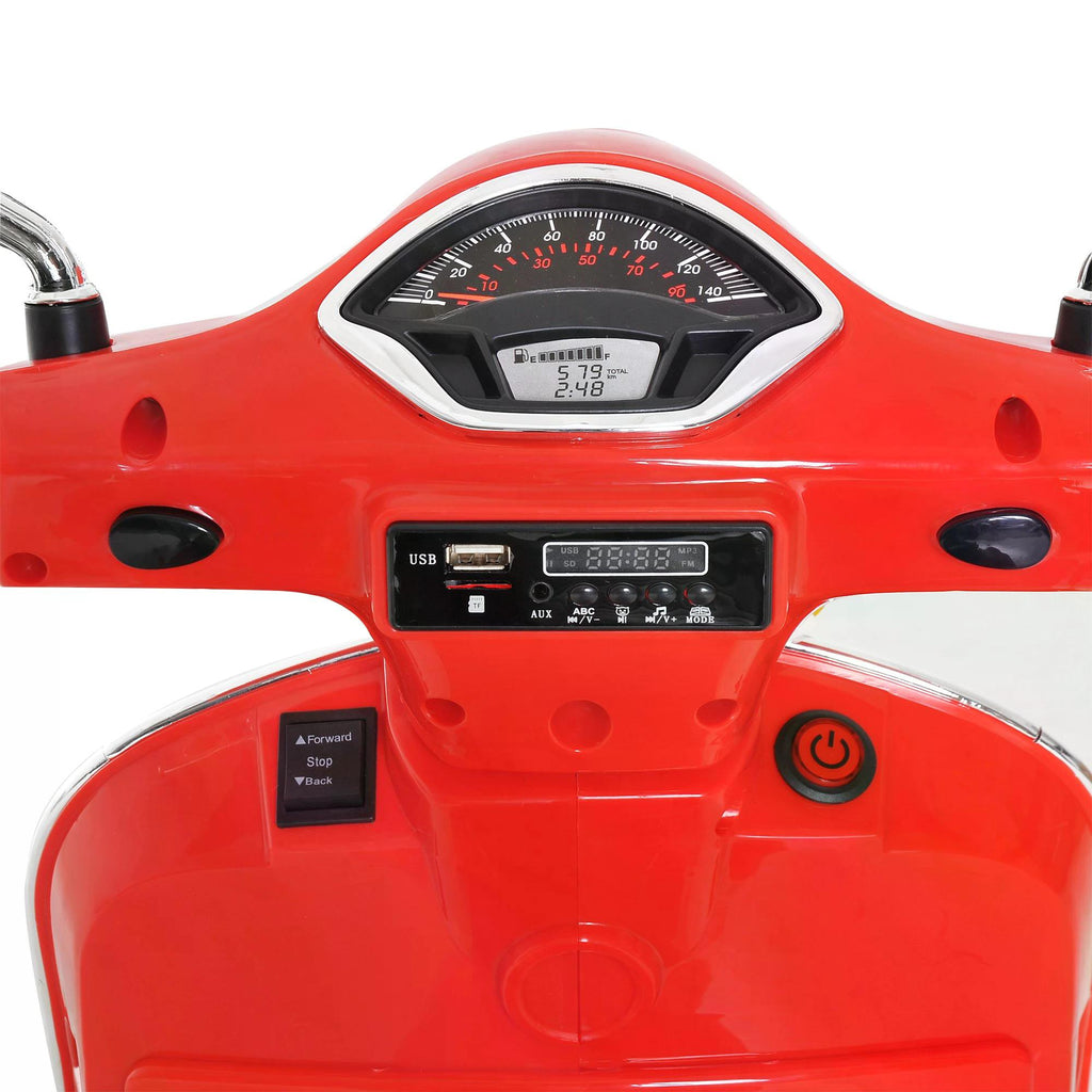 Kids Ride On Motorcycle, 6V, W/LED Lights