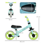 8" Balance Bike, Lightweight Training Bike for Children, with Adjustable Seat, EVA Wheels, Easy installation