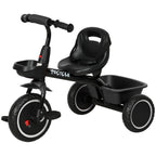 Kids Trike for 2-5 Years with Adjustable Seat, Pedal, Baskets