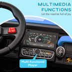 12V 2 Seater Kids Electric Ride-On Car with Electric Bucket, Remote Control