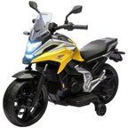 12V Honda Licensed Kids Electric Motorbike w/ Music, Headlights, Early Education Function, for Ages 3-6 Years