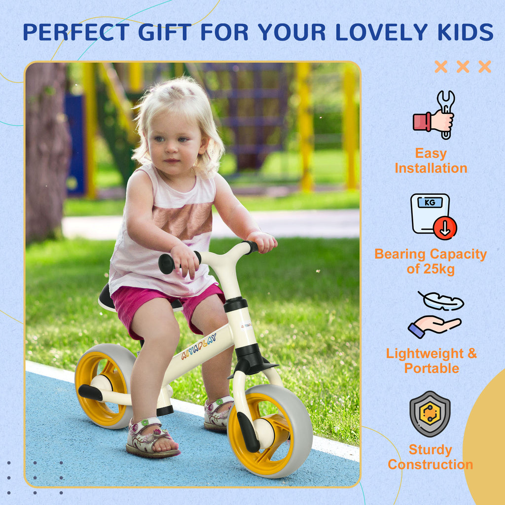 8" Balance Bike, Lightweight Training Bike for Children, with Adjustable Seat, EVA Wheels, Easy installation