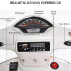 Kids Ride On Vespa Motorcycle W/LED Lights