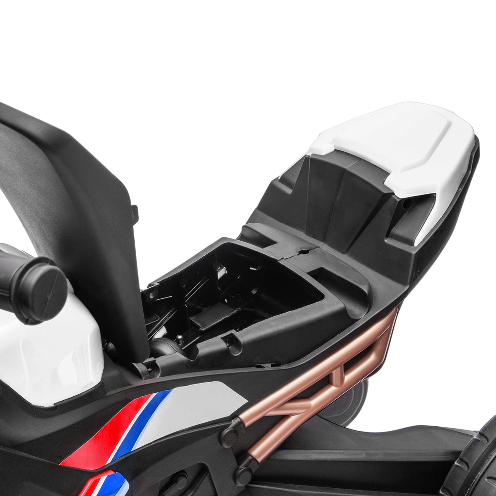 Motorcycle Design, 3 in 1 Toddler Trike, Sliding Car, Balance Bike with toy safety light, Music, Horn