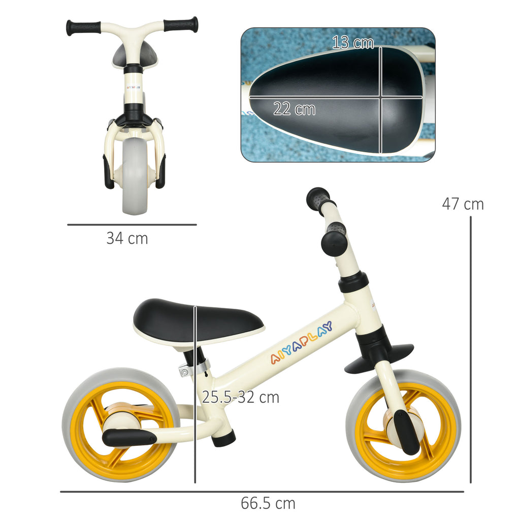 8" Balance Bike, Lightweight Training Bike for Children, with Adjustable Seat, EVA Wheels, Easy installation