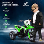 6V Kids Motorbike, Three-Wheel Kids Electric Bike with Horn, Startup Sound for Ages 18-36 Months