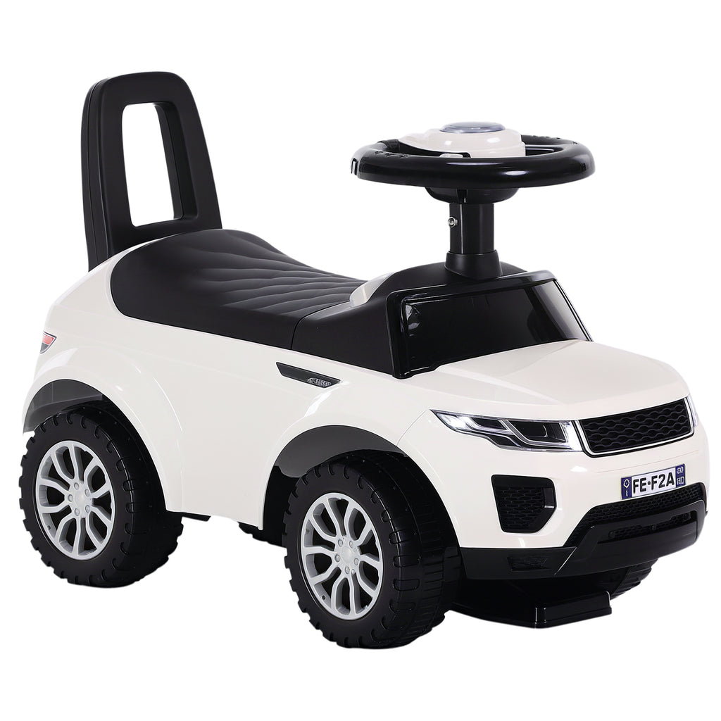 3-in-1 Ride On Car Foot To Floor Slider Toddler w/ Horn Steering Wheel NO POWER Manual Under Seat Storage Safe Design for 1-3 Year Old