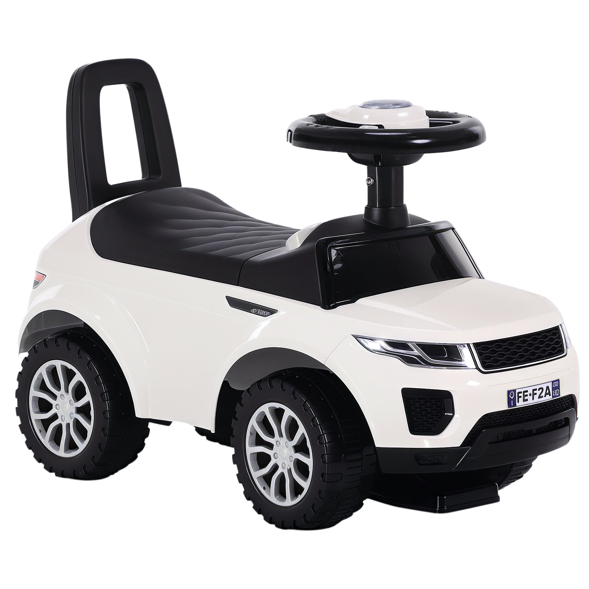 3-in-1 Ride On Car Foot To Floor Slider Toddler w/ Horn Steering Wheel NO POWER Manual Under Seat Storage Safe Design for 1-3 Year Old