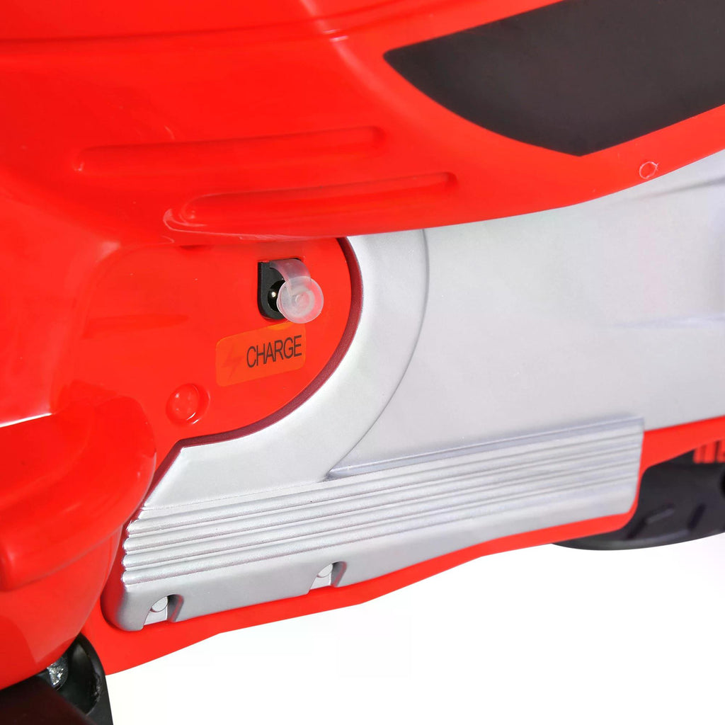 Kids Ride On Motorcycle, 6V, W/LED Lights