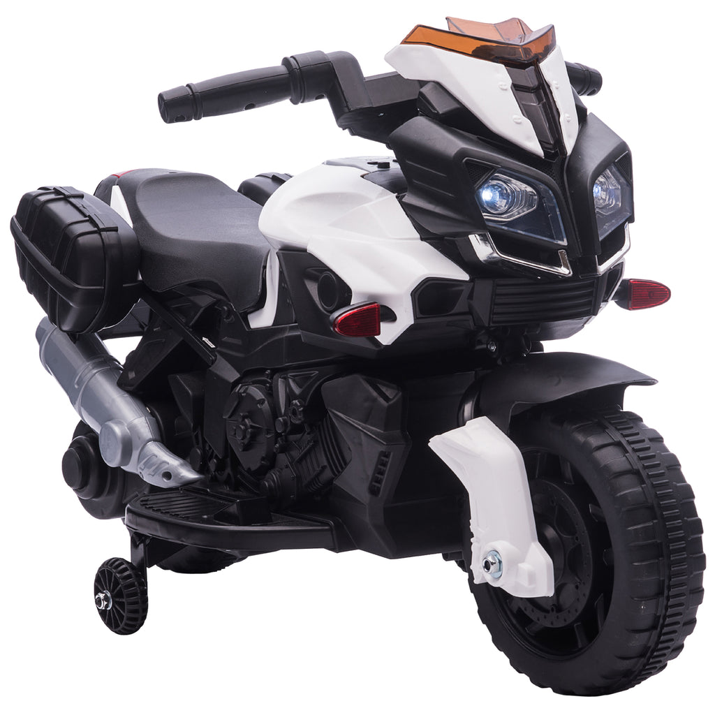 Kids Electric Motorbike 6V Ride on Motorcycle Vehicle w/ Lights Horn Sounds for 1.5-4 Years Old